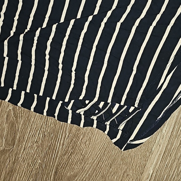 Maurices Plus sz striped heart LOVE short sleeve top. Sz 3x - Picture 4 of 5